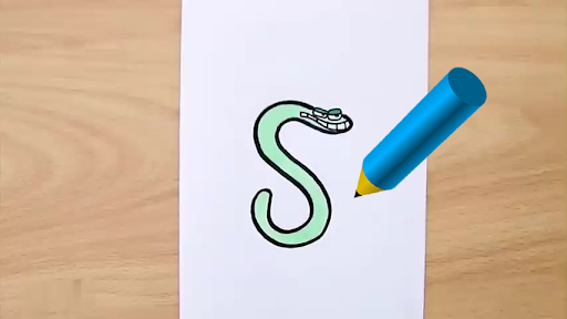 Lore Drawing Alphabet Tutorial Screen 3