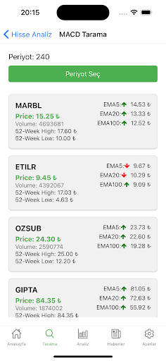 Pro Borsa - Hisse Tarama screenshot 4