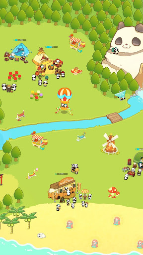 Android application Panda Camp screenshort