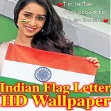 Indian Flag Letter HD Wallpaper icon