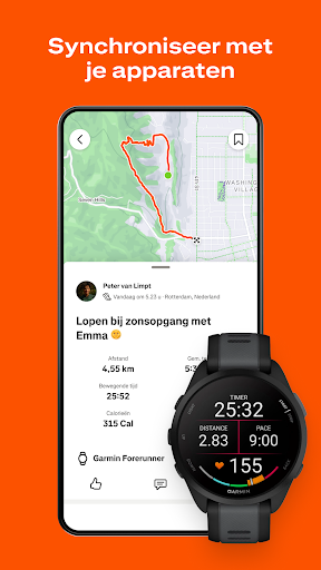 Strava: hardlopen en fietsen