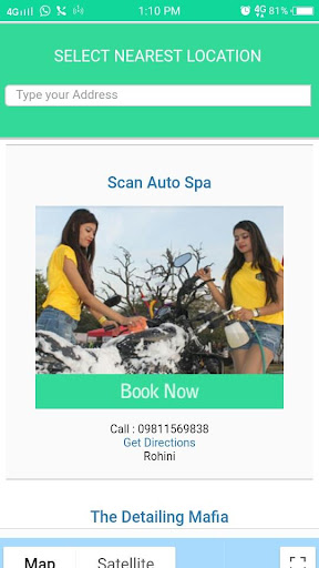 Caro Wash Find and Book Nearest