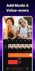 Captura 4 editor de videos con musica android