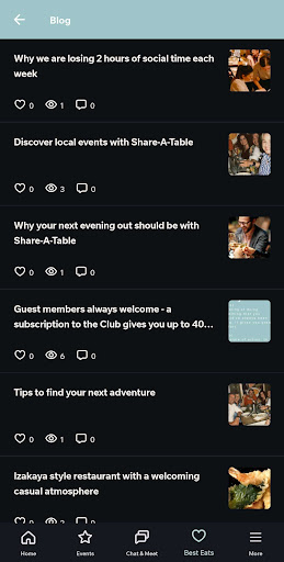 Share-A-Table Screenshot 3 - AppWisp.com