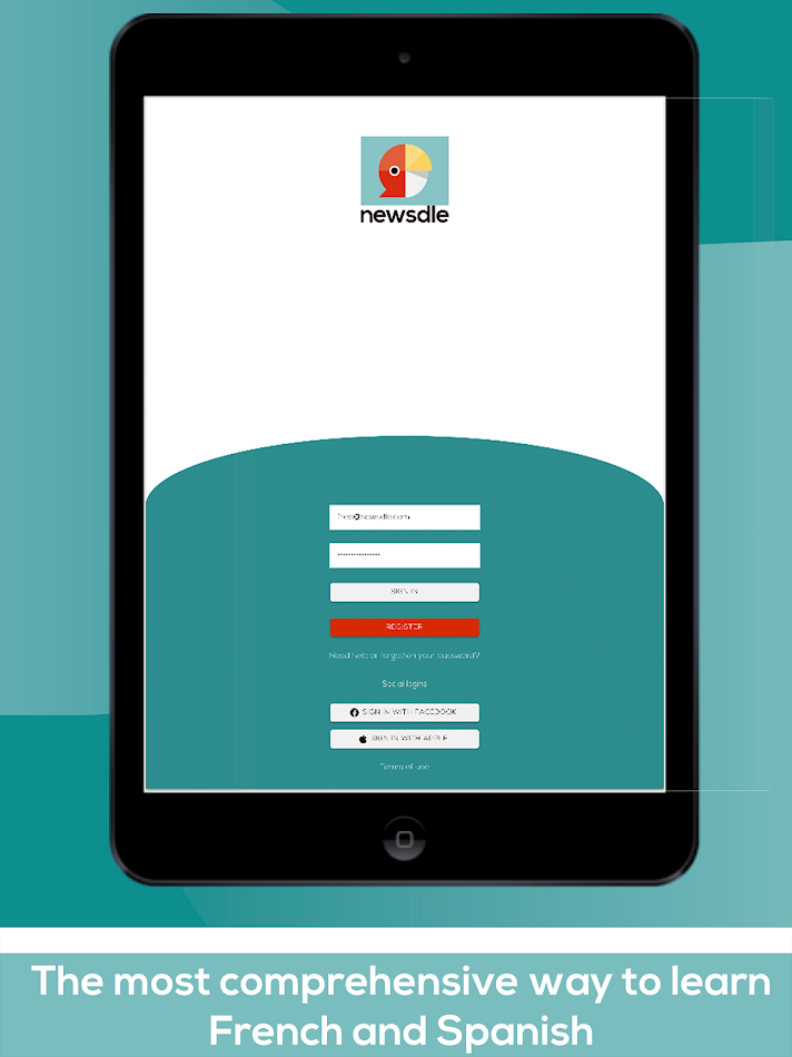 #6. Newsdle: Learn Spanish, French (Android) 由: The Chairman's Bao Ltd.