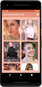 Screenshot 15 Slide Puzzle Miley Cyrus android