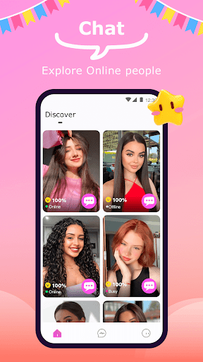MeetHug - Live Friends Chat Screen 2
