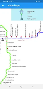 Bangalore Metro Route Map Fare