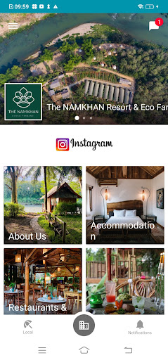 Android application The Namkhan screenshort