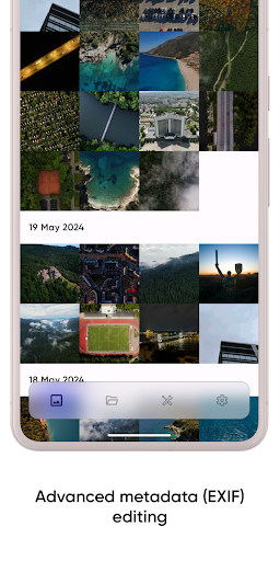 Screenshot of Graphie - EXIF management
