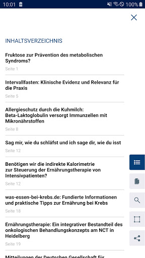 Medizinische Plattform Screen 3