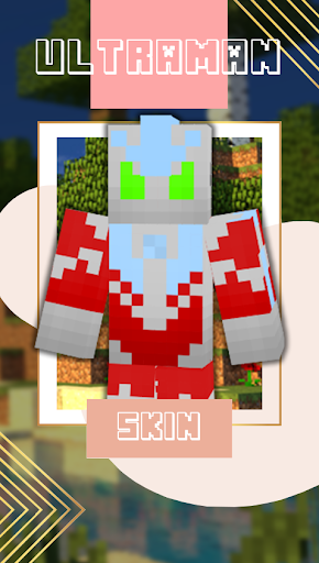 Skin Ultra Man For Minecraft
