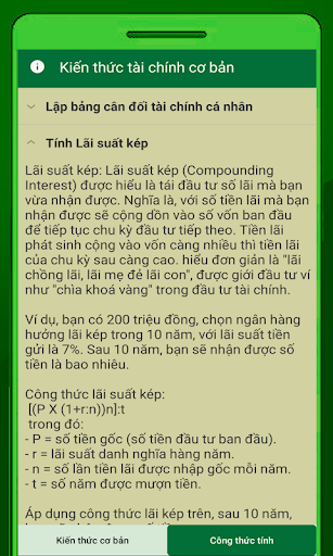 Kiến Thức Tài Chính Screen 3