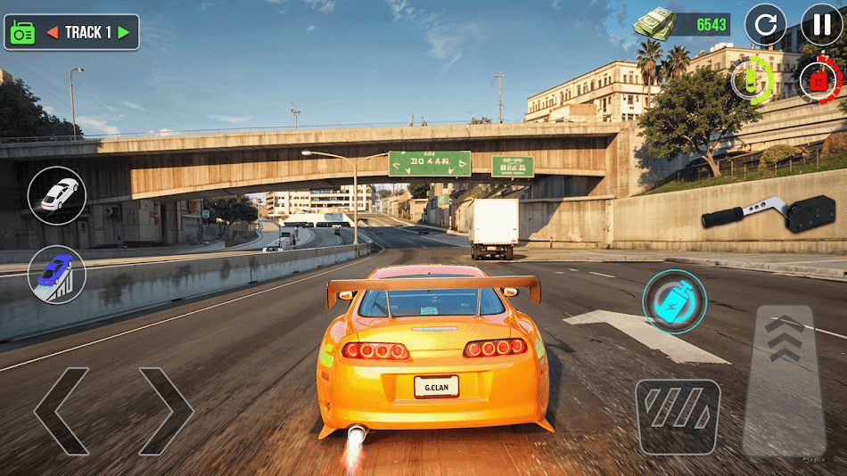 #7. Car Racing City 2 Car Driving (Android) By: Gaming Clan