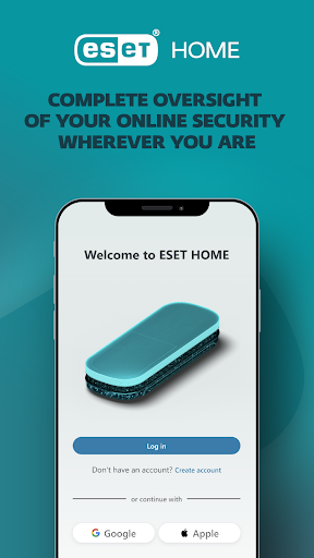 Android application ESET HOME screenshort