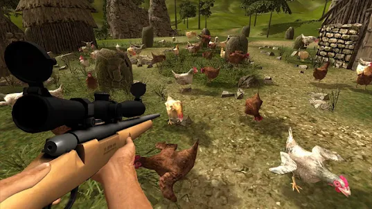 Chicken Gun Attack Shooter