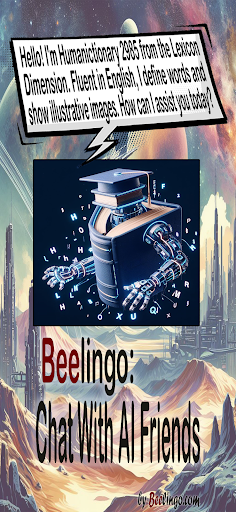 Android application Beelingo: Chat With AI Friends screenshort