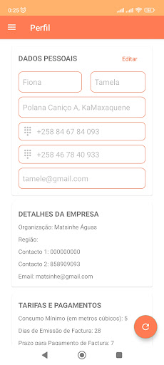 Mahi Cliente Screen 2