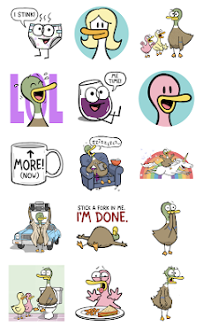 Fowl Language Stickersのおすすめ画像3
