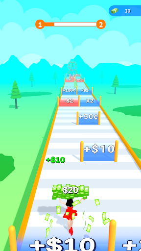 Android application Money Runner screenshort
