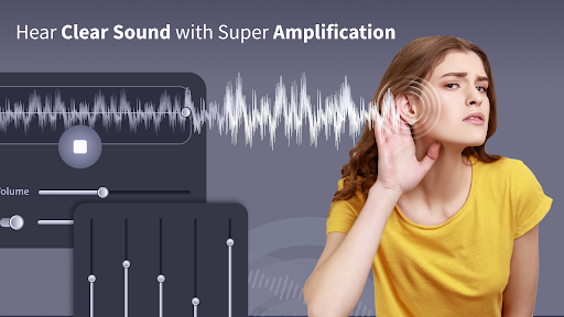 Android application Super Hearing Sound Amplifier screenshort