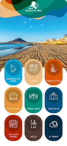 Android application Granadilla Turismo screenshort