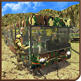 Offroad Uphill US Army Bus Driver Soldier Duty icon