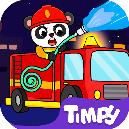 Timpy Kids Firefighter Games logo