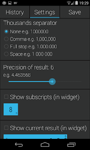 Calculator Widget Themes PRO Screenshot