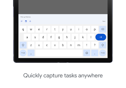 Google Tasks Capture d'écran