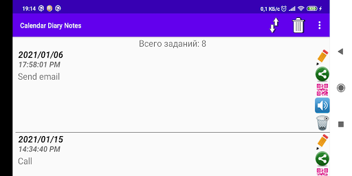 Calendar Diary Notes Pro