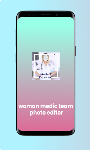 Woman Medic Team Photo Editor