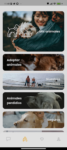 Android application Amazdog screenshort