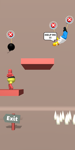 Save the Dude! - Rope Puzzle Game 1.0.75 screenshots 9