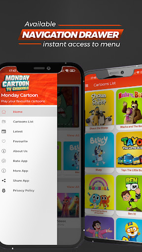 Monday Cartoon - TV Channels