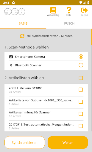 Schachermayer Scan Screen 3