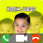 Cover Image of डाउनलोड Fake Call de Karim Juega - Prank Chat & Video Call 1.8 APK