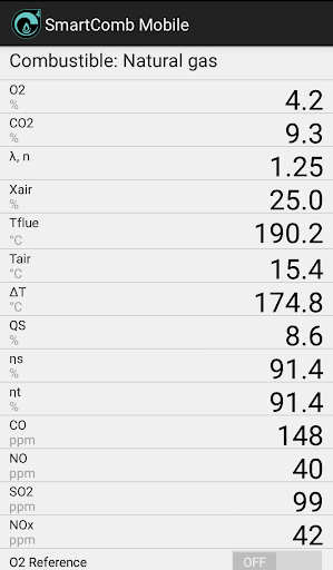 Android application SmartComb Mobile screenshort
