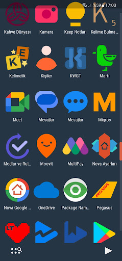Rainbow Icon Pack Screen 2