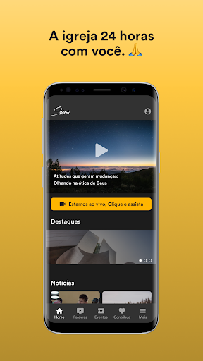 Android application Igreja Shema screenshort