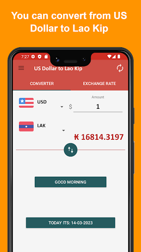 US Dollar to Lao Kip Screen 2