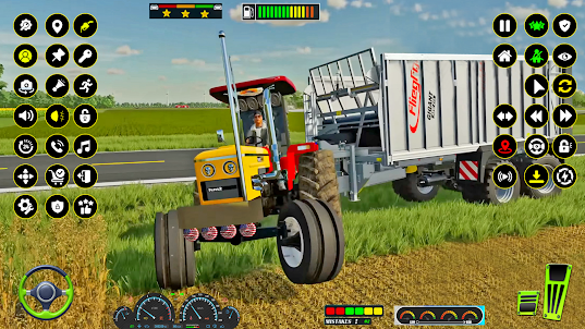 Real Farming Games: Tractor