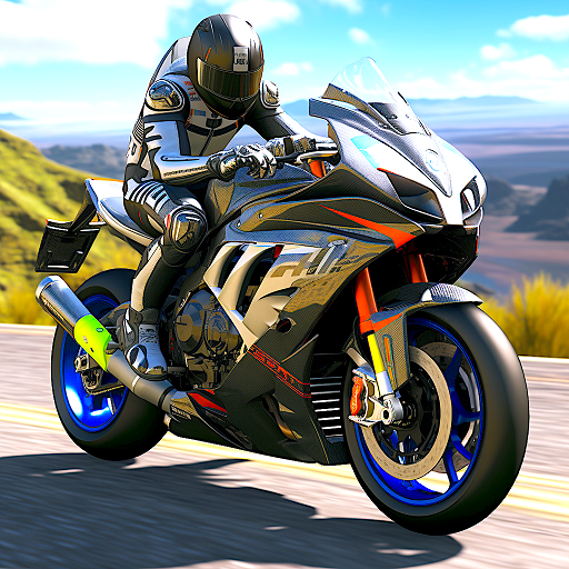 Metro Bike Rider Racing Games logo