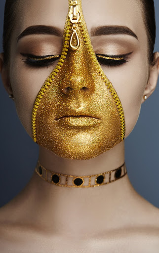 Android application How to Do Zipper Face screenshort