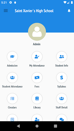 St. Xaviers High School Screen 2