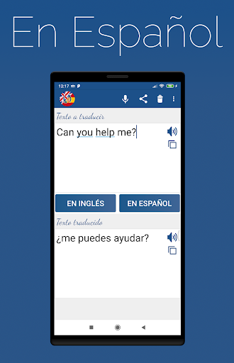 Vista previa de la aplicación