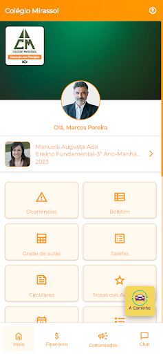 Android application Colégio Mirassol screenshort