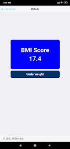 BMI Fitness Checker