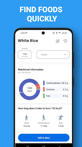 Screenshot of Nutrito - Calorie Counter