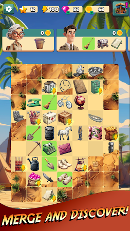 Game screenshot Tomb Trek - Match & Merge mod apk